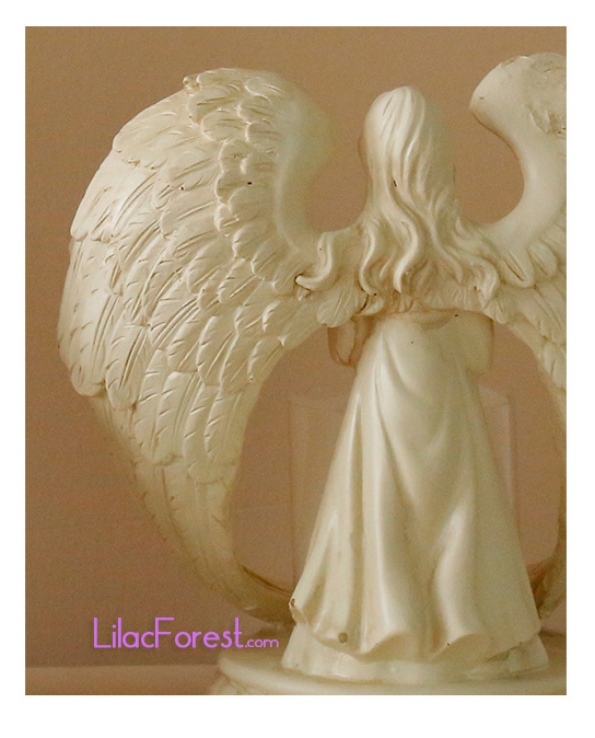 Wholesale Artistic Decor Electronic Candle Angel Design